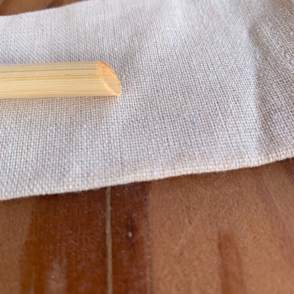 🎉HP🌱REUSABLE ECO FRIENDLY BAMBOO SMOOTHIE STRAWS - Picture 4 of 8